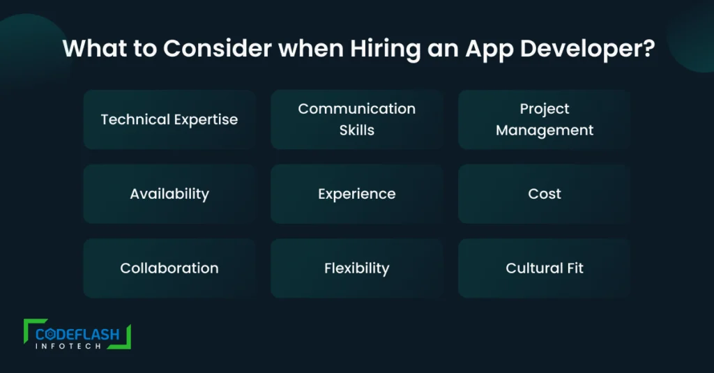 What to Consider when Hiring an App Developer